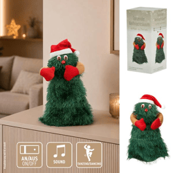 Weihnachtsbaum, tanzend, m. Musik, gr., ca. 27 cm