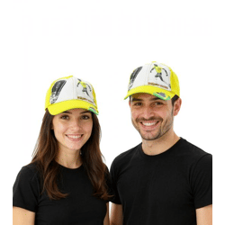 WORLDCUP LEGENDS Unisex Baseball-Cap im Brasilien-Design Baumwoll-Cap mit Fußballspieler-Print Curved-Brim-Cap mit No.9-Print Damaged-Look