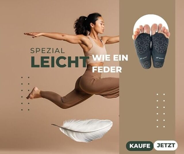 Yoga Socken ohne Zehen I rutschfest I Pilates & Yoga I Größe 35–39 I Neuware