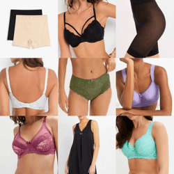 1,50 € pro Stück – Damenunterwäsche, Pyjamas und Bademode Kategorie A, Neuware, Größen XS bis XXXL, ab 50 Stück