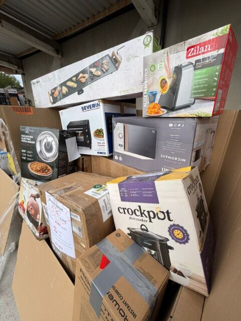 Amazon Return Pallet - Grade B Mixed Electronics, Kitchen Appliances & Household Appliances | 38 Items | 246 kg