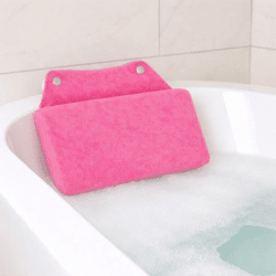 Badekissen Sweet Dreams rosa 25 x 16 cm