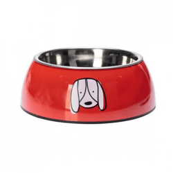 Karlie voerbak Jairo rood 480 ml