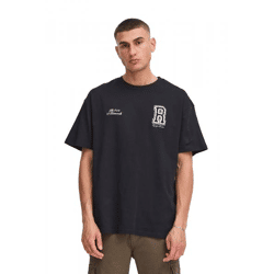 klassisches SOLID SDRowdy Herren T-Shirt mit Rundhals Shirt 21108686-194008 Schwarz