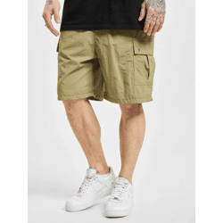 lässige Urban Classics Herren Shorts Kordelzug Taschen 97 g/m² Beige