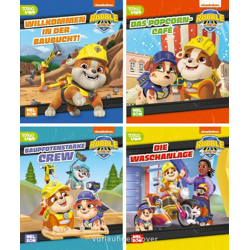 Paw Patrol - Rubble & Crew 1-4 - 24 Mini-Büchlein im Display