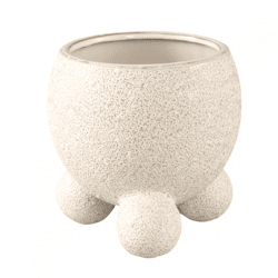 PTMD bloempot Malinda M creme 15 cm