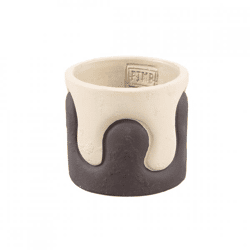 PTMD Shelomi XS Flower Pot, 9 cm