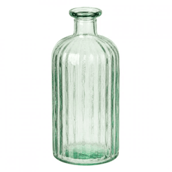 Vase „Bottle“, grün, 20 cm
