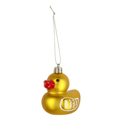 Christbaumkugel Champagne, 8,5cmH