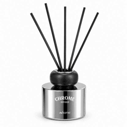 Duftstäbchen Chrome, silberfarben, 100 ml