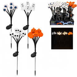 Halloween-Solarbeleuchtung 66 cm, 4er-Set in verschiedenen Farben