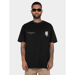 lässiges MJ GONZALES Herren T-Shirt Oversize 240 g/m² mit Baumwolle Schwarz
