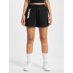 leichte Dangerous DNGRS Damen Shorts Taschen 280 g/m² mit Baumwolle Schwarz
