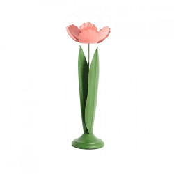 Light & Living Teelichthalter Alfori grün-rosa 35 cm