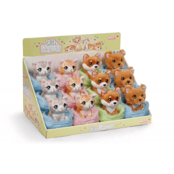 Little Paws - Kuscheltiere 12 cm - 4 - fach sortiert im Thekendisplay