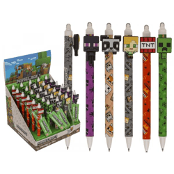 Minecraft - Radierbarer Stift - 30er Display