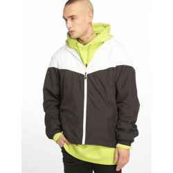 moderne Urban Classics Herren Jacke 78 g/m² Weiß/Schwarz