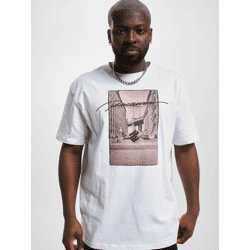 modernes Rocawear Herren T-Shirt mit Baumwolle Weiß