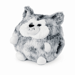 Noxxiez - kuscheliges Handwärmer-Kissen - Husky