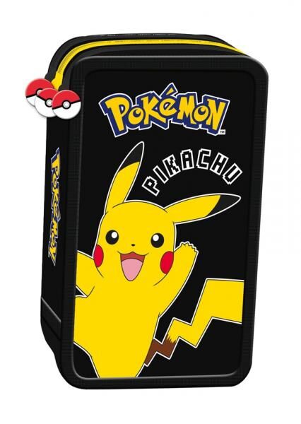 Pok&eacute;mon - M&auml;ppchen mit 3 F&auml;chern und Inhalt - 20 cm