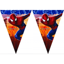 Spiderman - Plastik Flaggen Banner