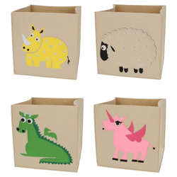 Storage basket, Kids, 4/s, approx. 30x30cm