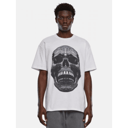 bequemes Forgotten Faces Herren T-Shirt Oversize 240 g/m² mit Baumwolle Weiß