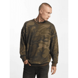 bequemes Urban Classics Herren Sweatshirt 250 g/m² mit Baumwolle Camouflage