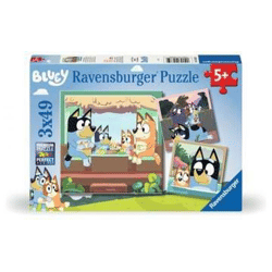 Blueys Abenteuer - Puzzle 3x49 Teile