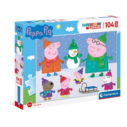 Clementoni 23752 - 104 pieces maxi puzzle - Peppa Pig