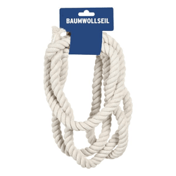 Decorative rope, white, approx. 240 cm long