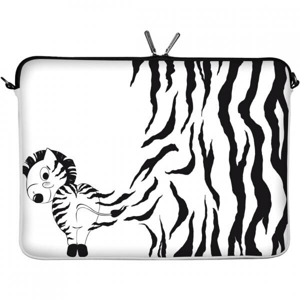 Digittrade 17.3-inch Zebra Laptop Sleeve