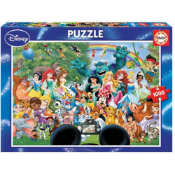 Educa Puzzle 9216297 - Marvellous World of Disney - 1000 Teile Puzzle
