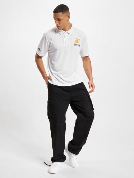 European League Of Football Feh&eacute;rv&aacute;r Enthroners PoloShirts leuchtend wei&szlig;