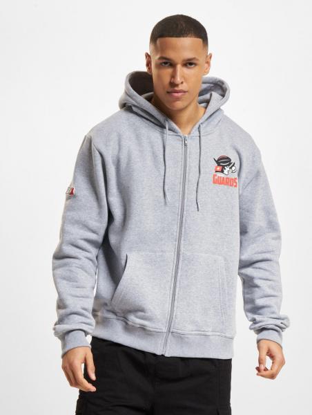 European League Of Football Helvetic Guards 1 Zip Hoodies grau meliert
