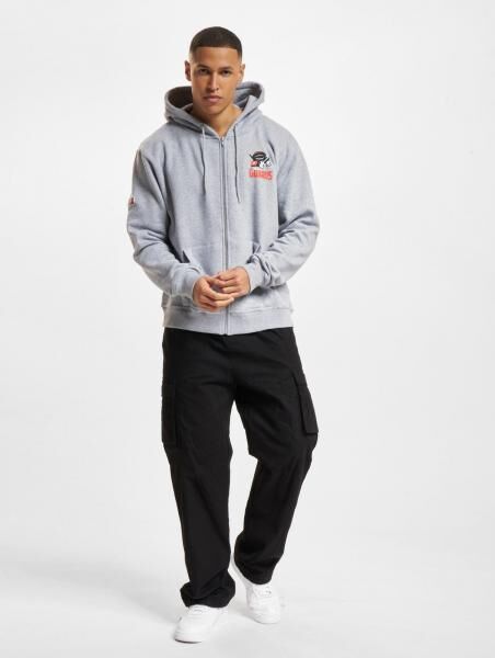 European League Of Football Helvetic Guards 1 Zip Hoodies grau meliert