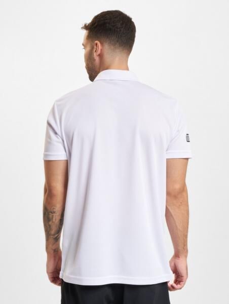 European League Of Football Helvetic Guards On-Field Poloshirt wei&szlig;