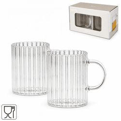 Gusta Sunday Tea Glass, 350 ml, Set of 2