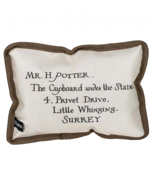 Harry Potter Hundekauspielzeug Kauspielzeug Hundespielzeug im Notizbuch Brief-Motiv Bei&szlig;spielzeug 15x5x20cm Wei&szlig;