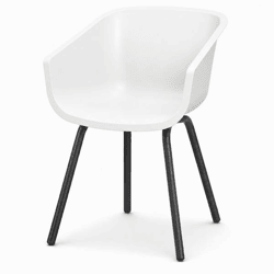 Hartman tuinstoel Amalia Rondo xerix/wit 80 cm