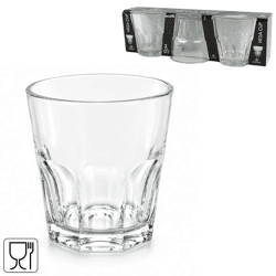 Homeware Trinkglas Vega 250 ml, 3er-Set