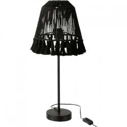 J-Line table lamp Mila black E27 60 cm