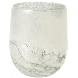 J-Line Windlicht Scavo, Glas, 21 cm
