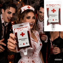 Fake blood, transfusion, approx. 100 ml