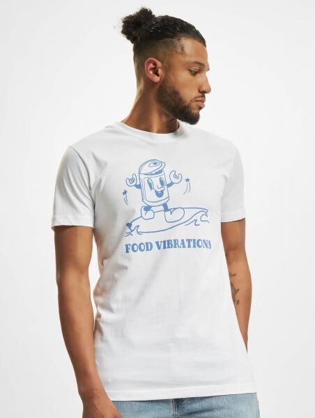 l&auml;ssiges Mister Tee Herren T-Shirt 180 g/m&sup2; mit Baumwolle Wei&szlig;