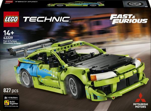 LEGO&reg; 42229 Technic - Fast and Furious Mitsubishi Eclipse Auto (827 Teile)