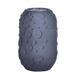 Light & Living Finley Teelichthalter Glas grau 13 cm