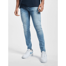 moderne Only & Sons Herren Jeans Skinny Fit Stretch Reißverschluss mit Baumwolle Blau