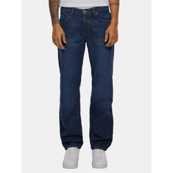 moderne URBAN CLASSICS Herren Jeans Straight Fit Kapuze mit Baumwolle Blau